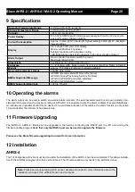 Preview for 20 page of Blaze AHRS-2 Operating Manual