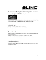 Preview for 12 page of Blinc Bluetooth Compatible Helmet User Manual