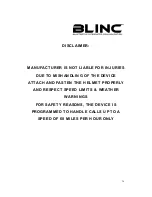 Preview for 16 page of Blinc Bluetooth Compatible Helmet User Manual