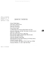 Preview for 4 page of Blitz Audio BZX-7 User Manual