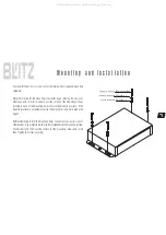 Preview for 9 page of Blitz Audio BZX-7 User Manual