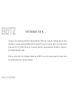 Preview for 2 page of Blitz BZX6 User Manual