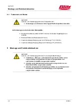 Preview for 23 page of Blitz HydroLift S2 2 - 8.2 - DC Operating Instructions Manual