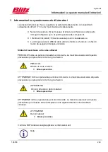 Preview for 226 page of Blitz HydroLift S2 2 - 8.2 - DC Operating Instructions Manual