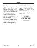 Preview for 4 page of Blizzard 760TR Installation Instructions & Owner'S Manual