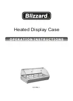 Preview for 1 page of Blizzard BZ-HDC1 Operation Instructions Manual