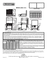 Preview for 2 page of Blodgett B36-CCC Specifications