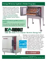 Preview for 2 page of Blodgett DFG-100 Series Brochure