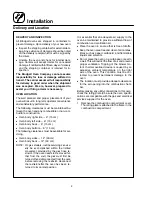 Preview for 8 page of Blodgett DFG-50 Installation, Operation And Maintenance Manual