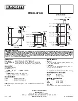 Preview for 2 page of Blodgett DFG-50 Specifications