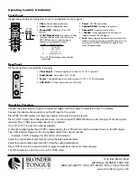 Preview for 2 page of Blonder tongue MIDM-806C Instruction Manual