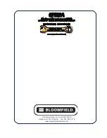 Preview for 24 page of Bloomfield 8742 Series Owner'S Manual