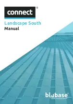 Preview for 1 page of blubase connect Landscape South Manual