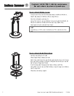 Preview for 8 page of Blue Rhino Endless Summer 200209 Series Owner'S Manual