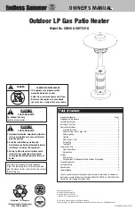 Blue Rhino Endless Summer GWT501A Owner'S Manual preview