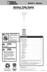 Blue Rhino Endless Summer GWU9209W Owner'S Manual preview