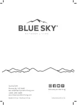 Preview for 20 page of Blue Sky Outdoor Living GENOVA OFGENOVA4PC Owner'S Manual