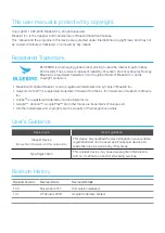 Preview for 2 page of Bluebird RT080 User Manual