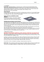 Preview for 23 page of BlueChimney BC 265 User Manual And Installation Manual