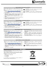 Preview for 47 page of bluematic CUBE Use And Maintenance Manual