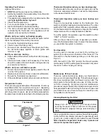 Preview for 2 page of Blueridge BOLBF User'S Information Manual