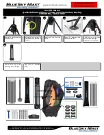 Preview for 6 page of BlueSky Mast AL2 STANDARD Series Quick Reference Sheet