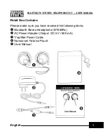 Preview for 2 page of Bluetake BT450Rx User Manual