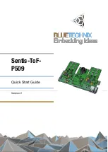 Preview for 1 page of Bluetechnix Sentis-ToF-P509 Quick Start Manual