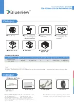 Preview for 4 page of Blueview TN-5050A-120-24-RGB+5050W Quick Start Manual