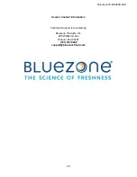 Preview for 31 page of Bluezone 2400 Installation, Operation And Service Manual