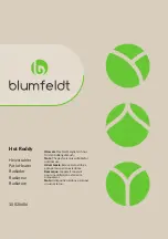 Preview for 1 page of Blumfeldt 10028606 Manual