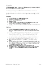 Preview for 2 page of BMT SRS:200:FA-V3 Instruction Manual