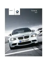 BMW 2008 M3 Owner'S Manual preview