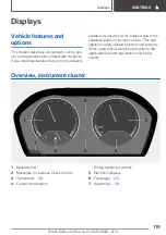 Preview for 119 page of BMW BMW M2 COMPETITION Owner'S Manual