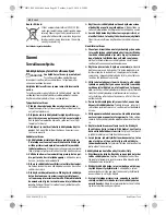 Preview for 62 page of Bo EDIN AB GBH 2400 Professional Original Instructions Manual