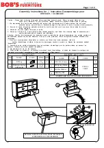 Bob's Furniture Tremont 20054252 Assembly Instructions preview