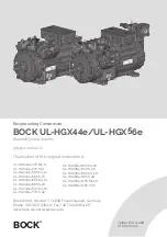 BOCK UL-HGX44e Assembly Instructions Manual preview