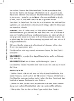 Preview for 14 page of Bodum 11786 Instructions For Use Manual