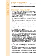 Preview for 40 page of Bodum BISTRO 11149 Instructions For Use Manual