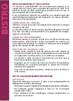 Preview for 26 page of Bodum Bistro 11160 Instructions For Use Manual