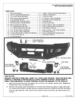 Preview for 2 page of Body Armor 4x4 GM-19340 Installation Instructions Manual