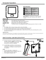 Preview for 15 page of Body Champ BCR1000 Owner'S Manual