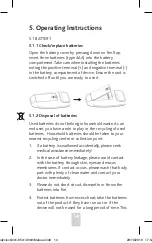 Preview for 14 page of Body Clock 3-in-1 COMBO Instructions For Use Manual