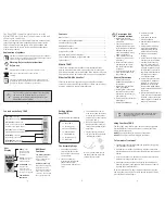 Preview for 2 page of Body Clock Easy TENS Instructions For Use