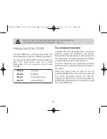 Preview for 8 page of Body Clock Flexi TENS Instructions For Use Manual