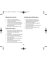 Preview for 16 page of Body Clock Profile EMS Instructions For Use Manual