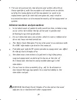 Preview for 32 page of Body Clock Stimplus Pro Instructions For Use Manual