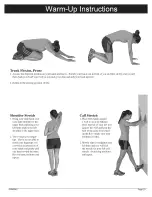 Preview for 21 page of Body Flex Sports Body Power BRM8981 Owner'S Manual