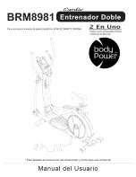 Preview for 25 page of Body Flex Sports Body Power BRM8981 Owner'S Manual