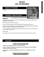 Preview for 63 page of Body Masters AG 1000 Instruction Manual